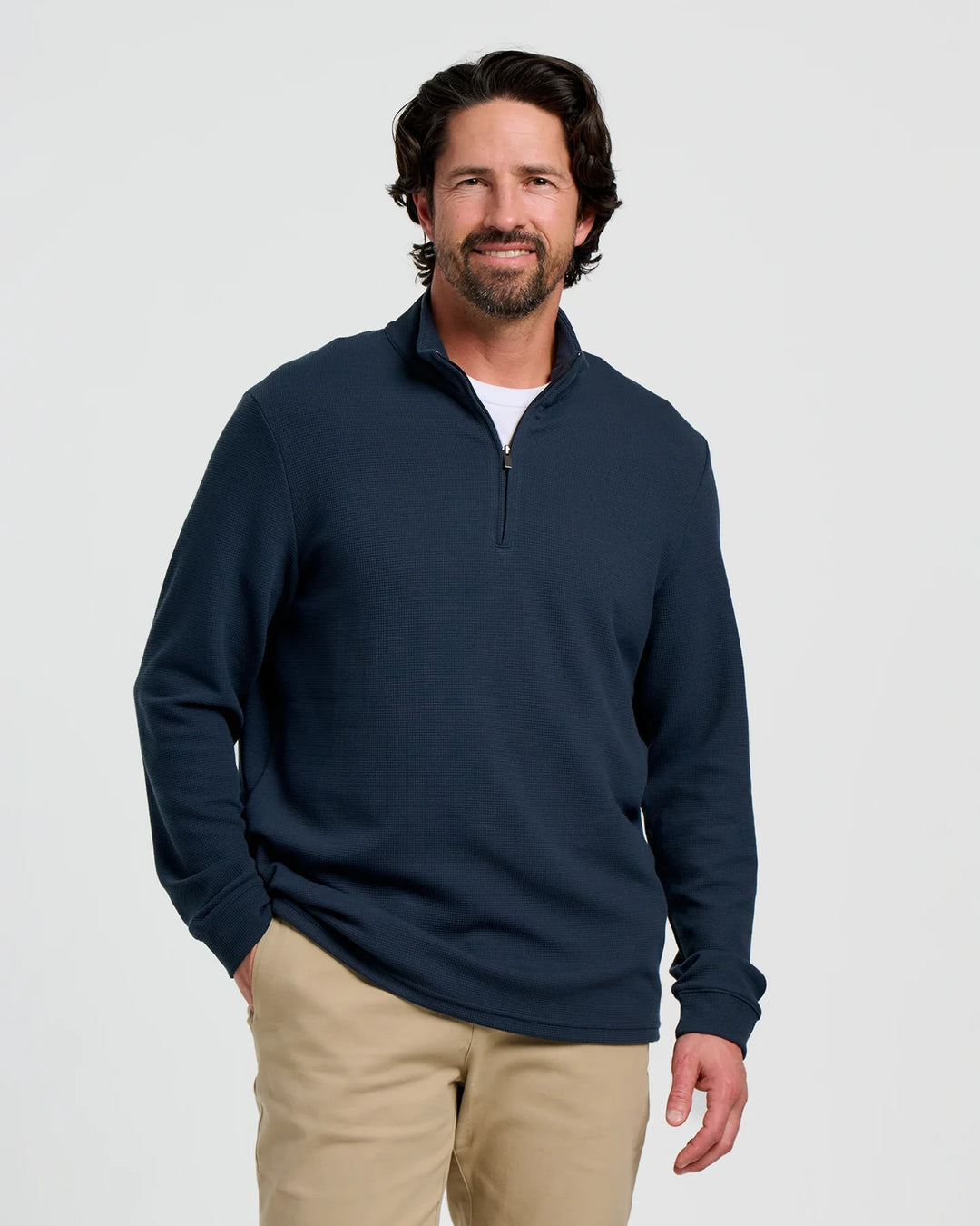 M's Waffle Quarter Zip