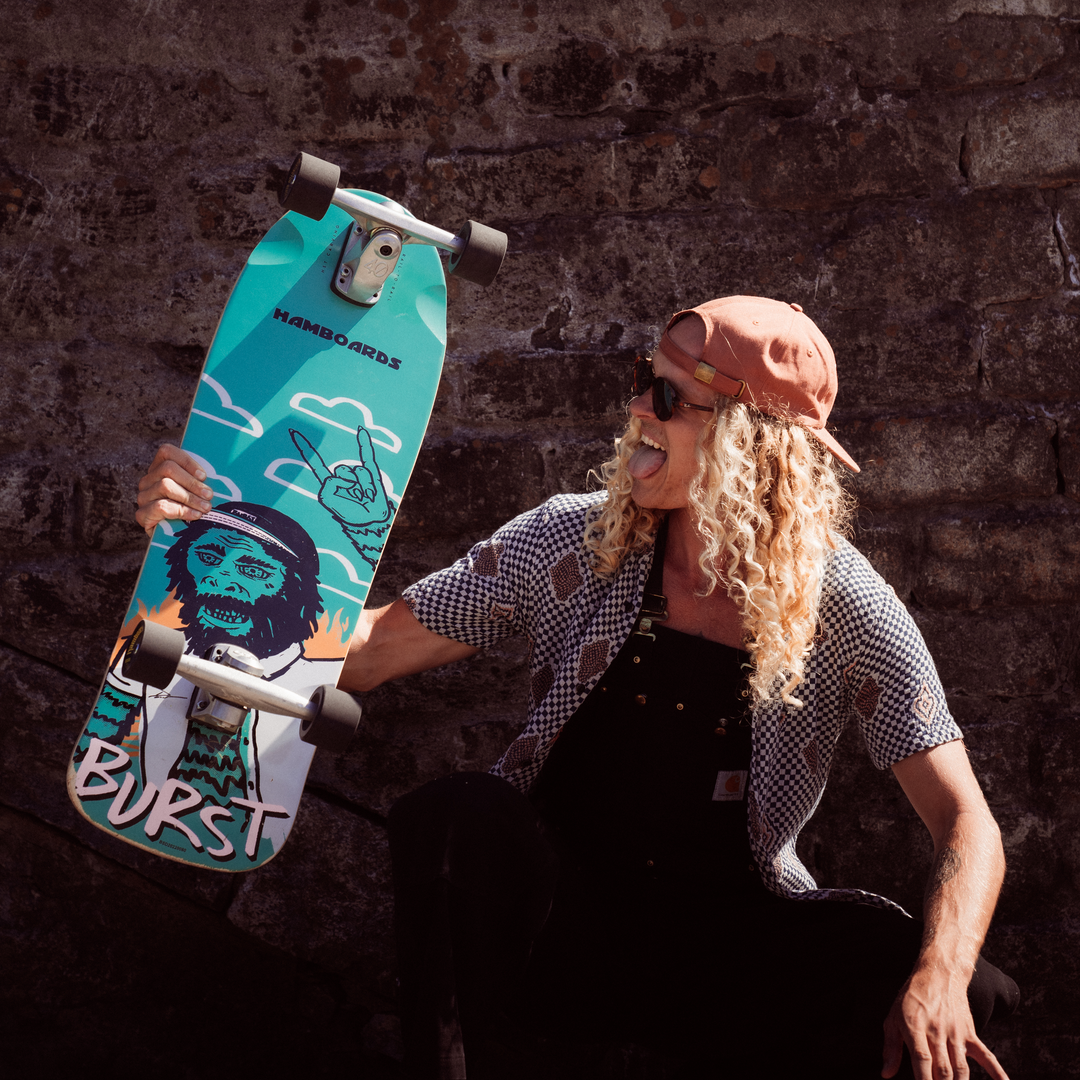 Hamboards Burst 32 — Carving Pumping Surfskate