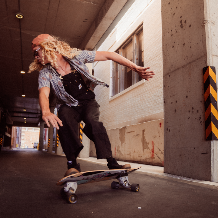 Hamboards Burst 32 — Carving Pumping Surfskate