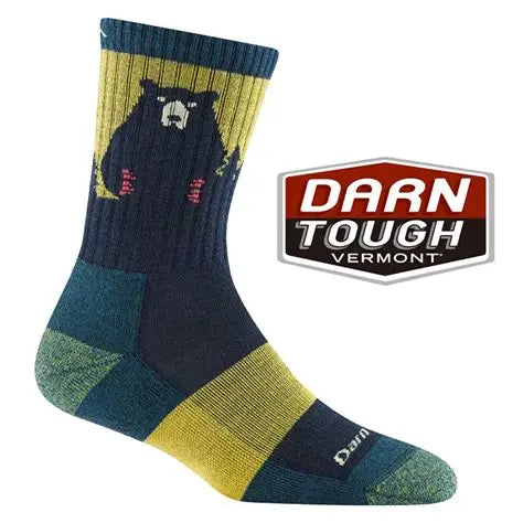 W's Bear Town Micro Crew Lightweight Hiking Sock