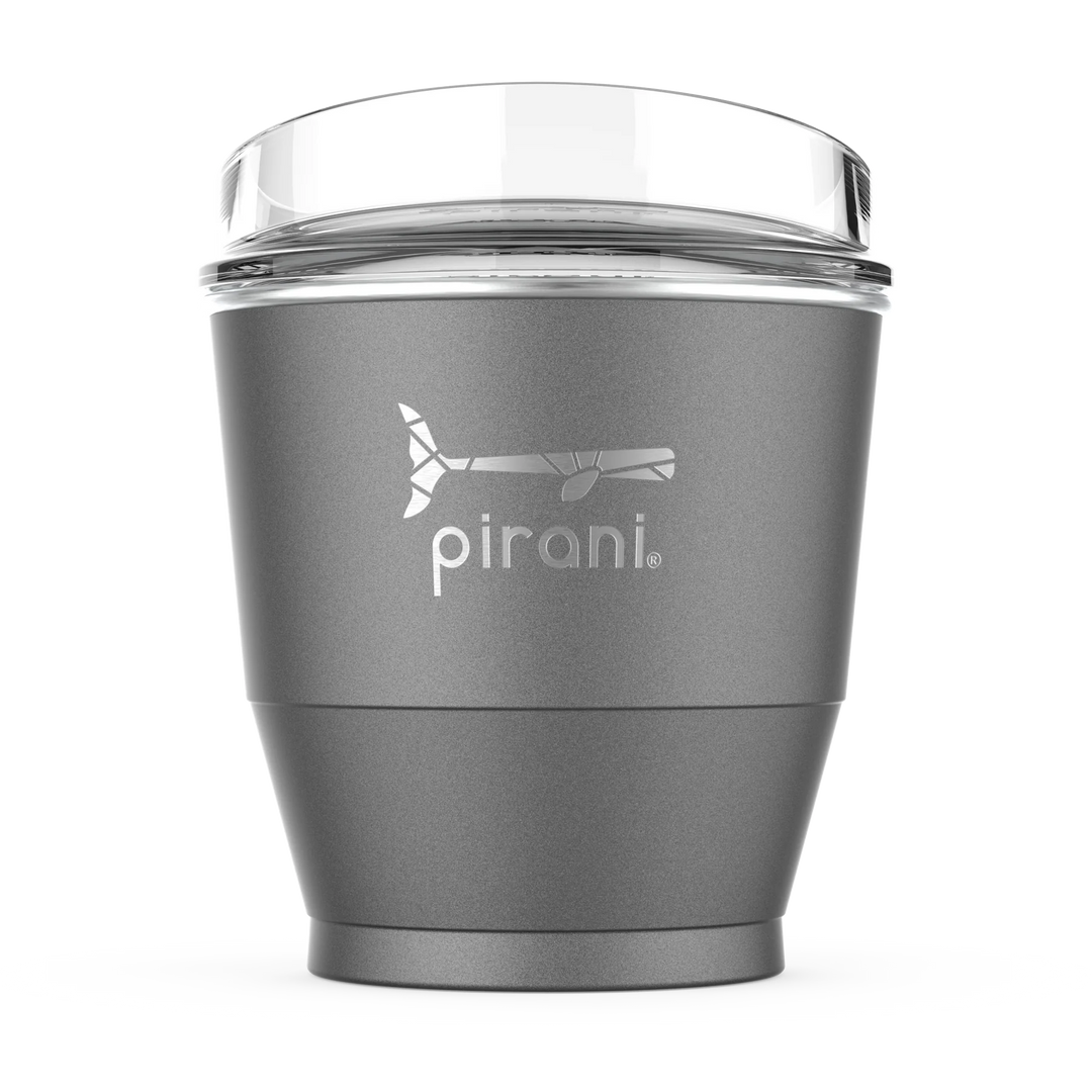 Insulated Stackable Wine & Whiskey Tumbler 10oz, Slate