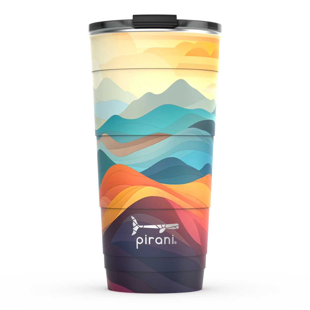 Insulated Stackable Tumbler 26oz, Ombre-Day Break