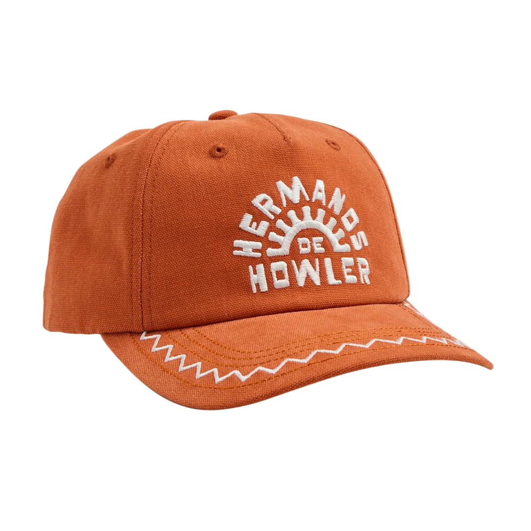 Hermanos Script Standard Hat, Pumpkin