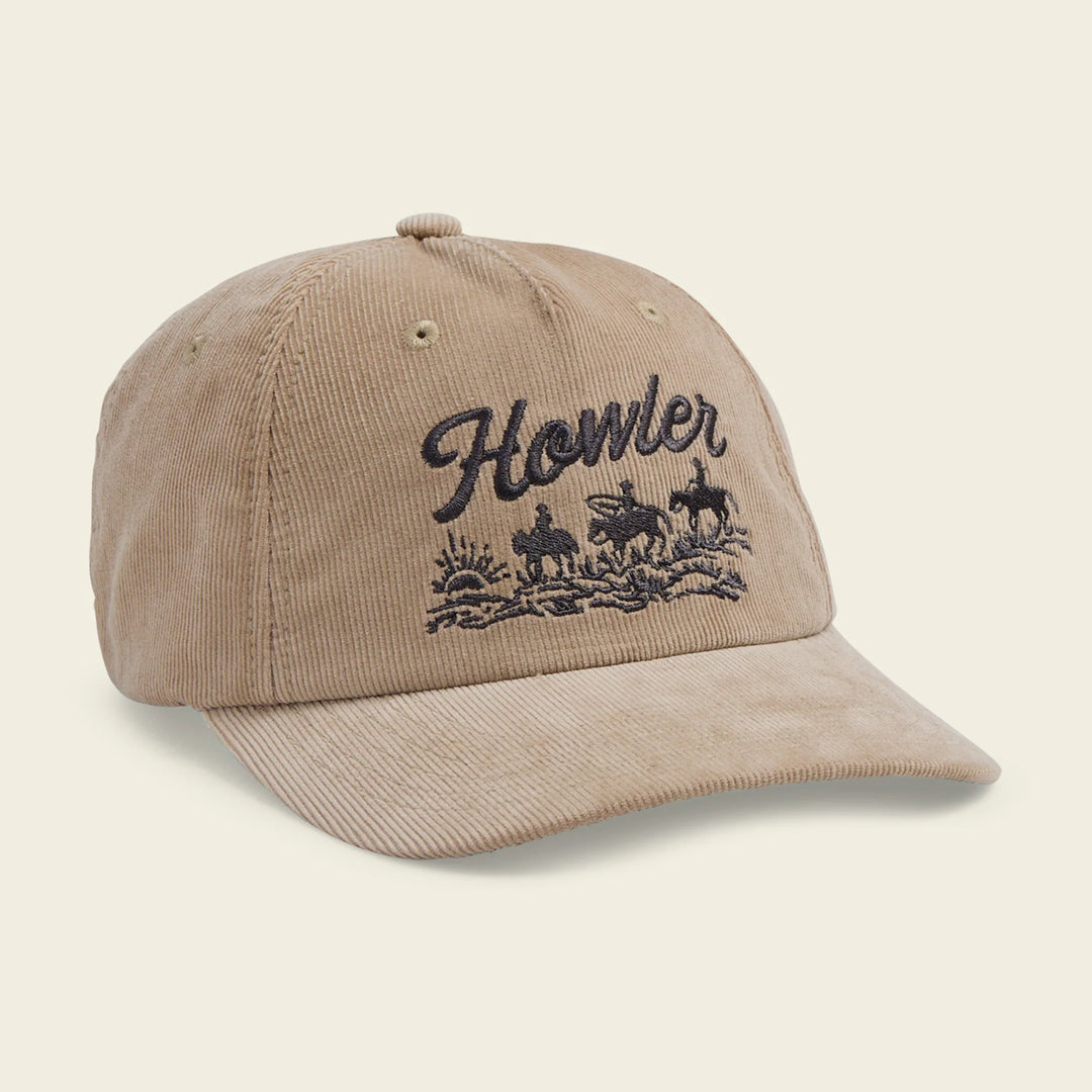 Howler Posse Standard Hat, Khaki Corduroy