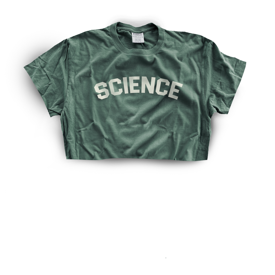 School is Kool, Science, Cropped, Green