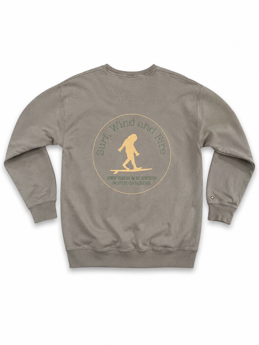 Surfing Sasquatch Crewneck Sweatshirt