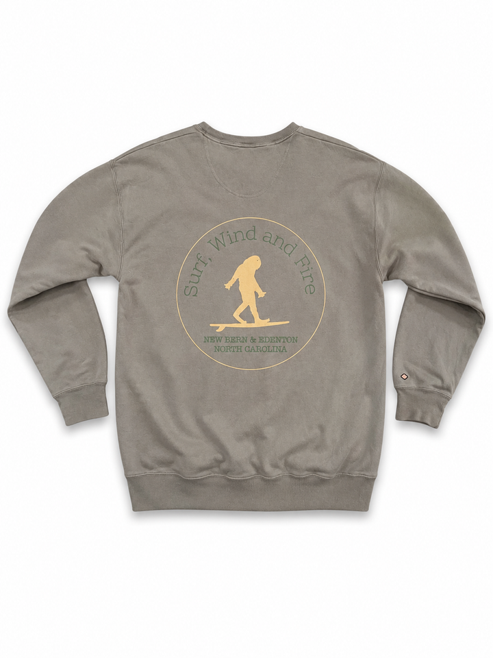 Surfing Sasquatch Crewneck Sweatshirt