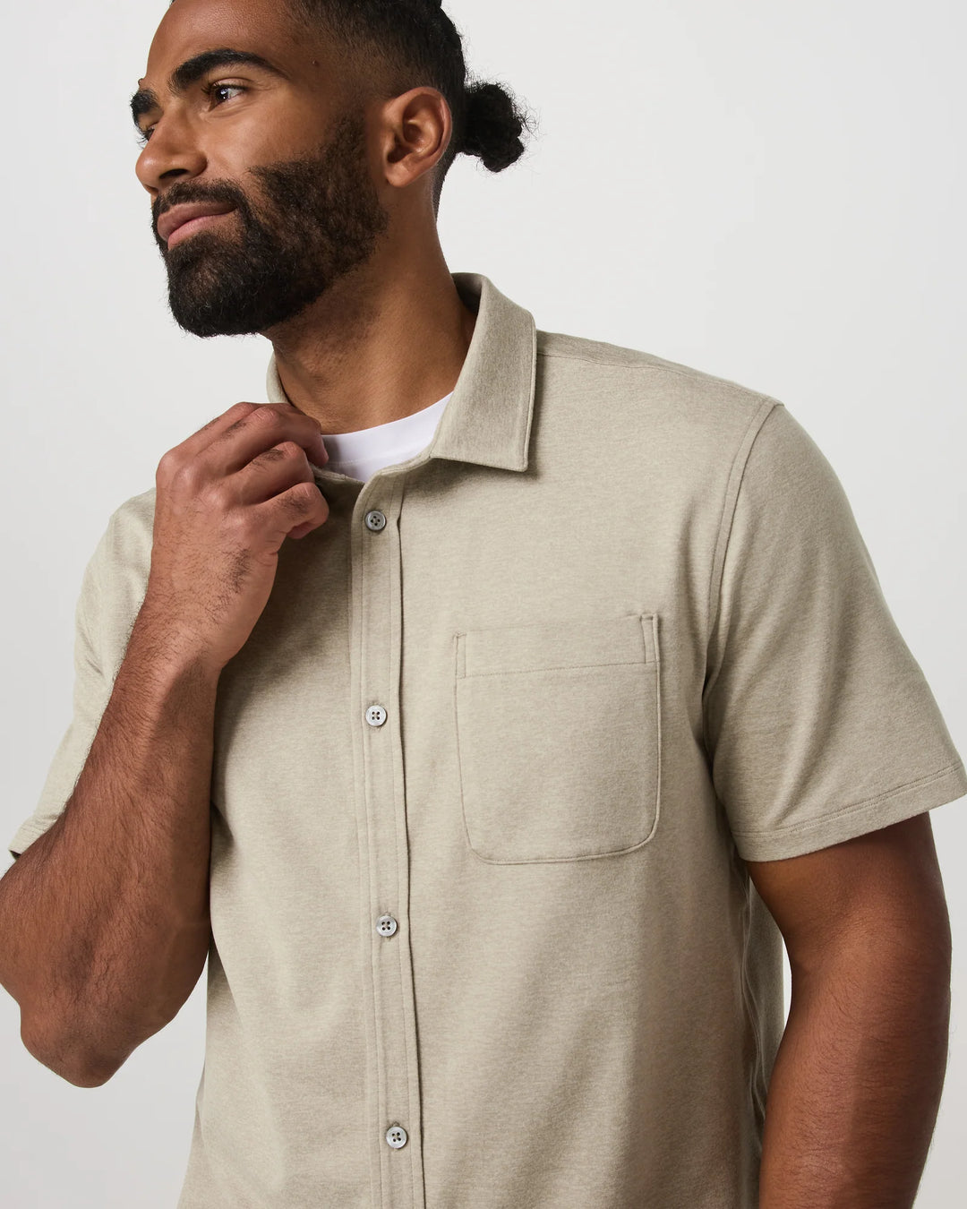 M's S/S Ponto Button Down