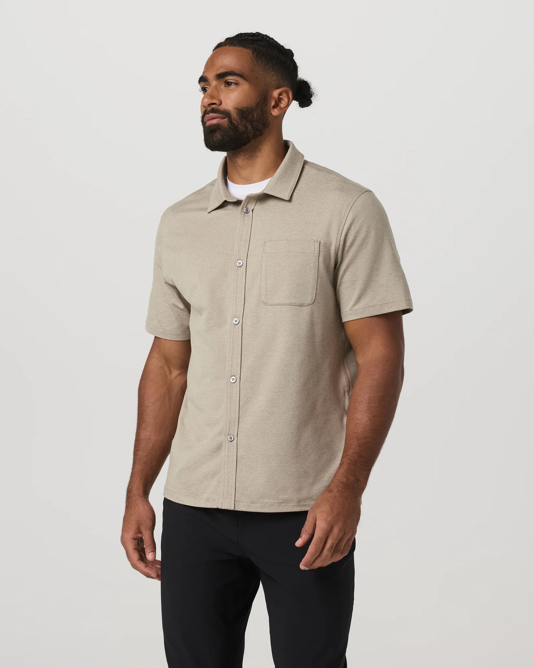 M's S/S Ponto Button Down