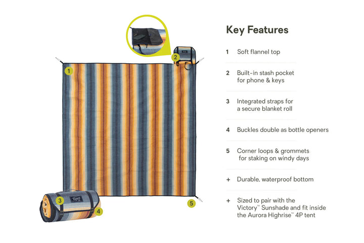 Victory Picnic Blanket XL