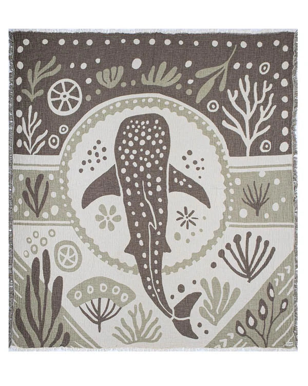 Kohala Shark Party Blanket