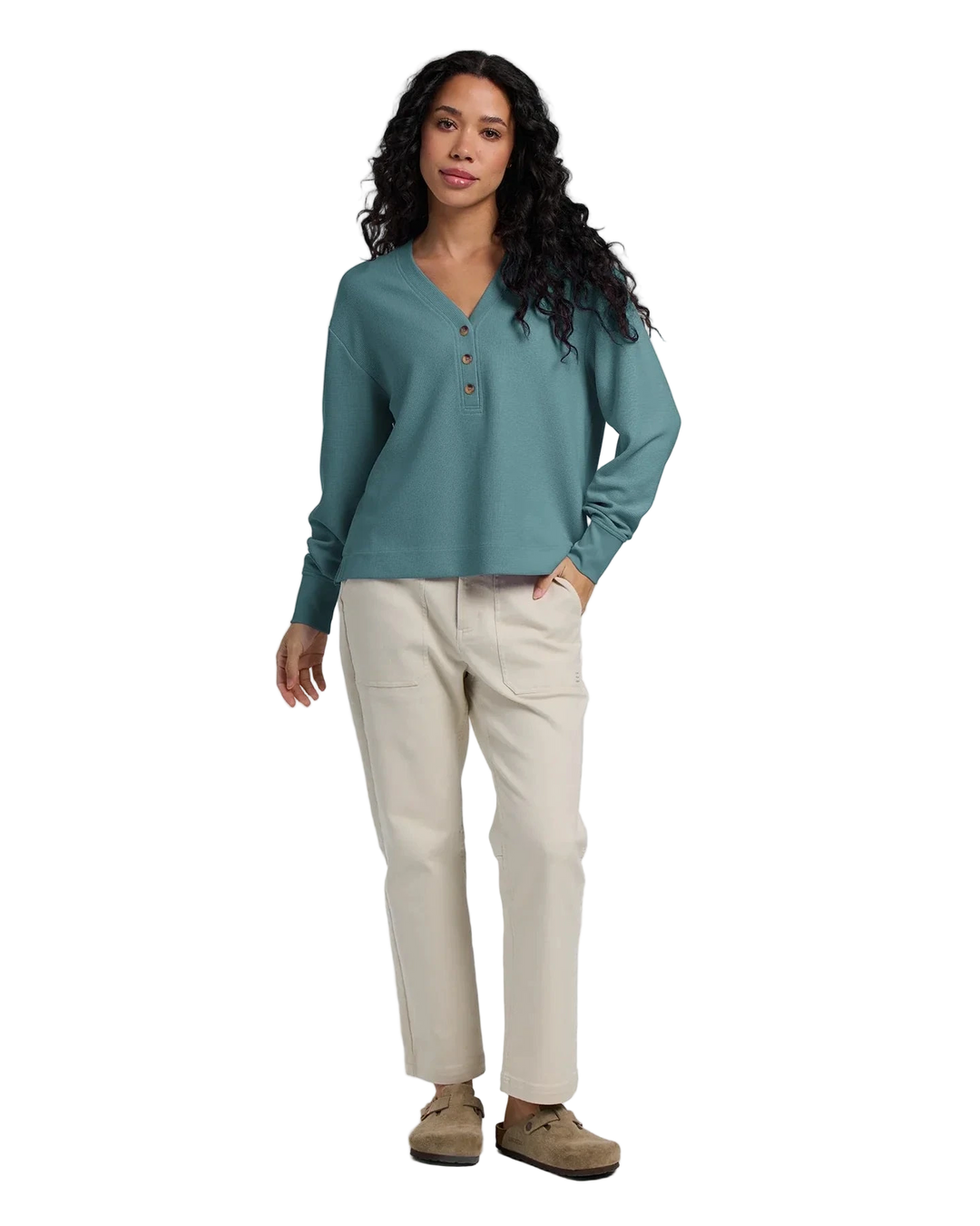 W's Waffle Long Sleeve Henley