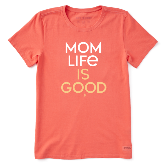 W's Crusher Tee Mom Life is Good Type