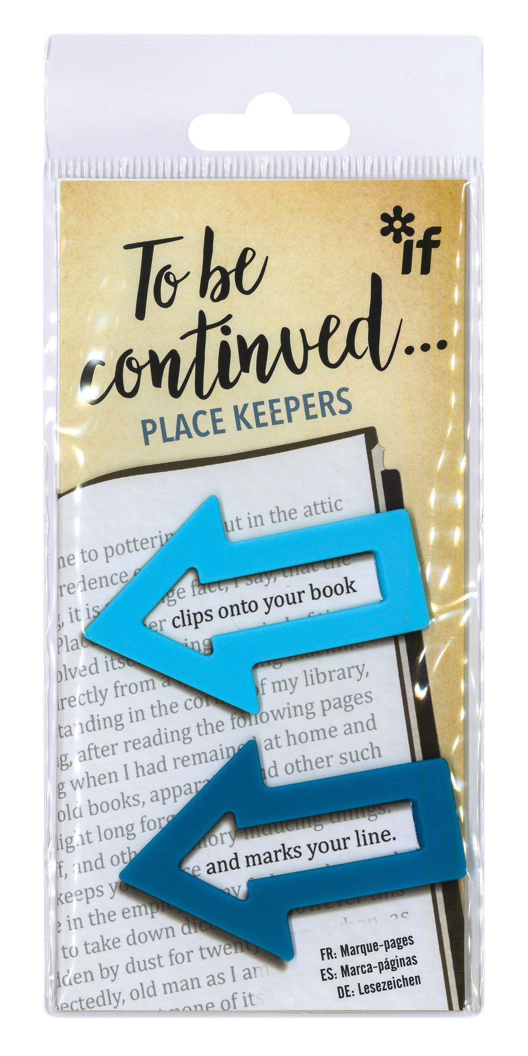 To Be Continued Place Keepers: Blues