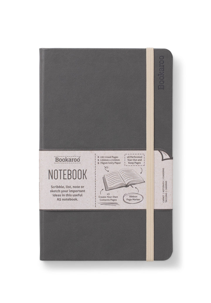 Bookaroo A5 Notebook: Gold