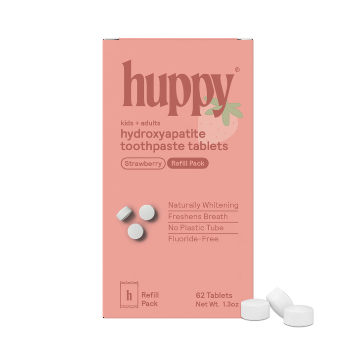 Fluoride-Free Toothpaste Tablets | Refill | Strawberry