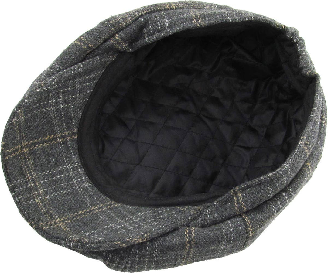 Plaid Button Ascot, LGY