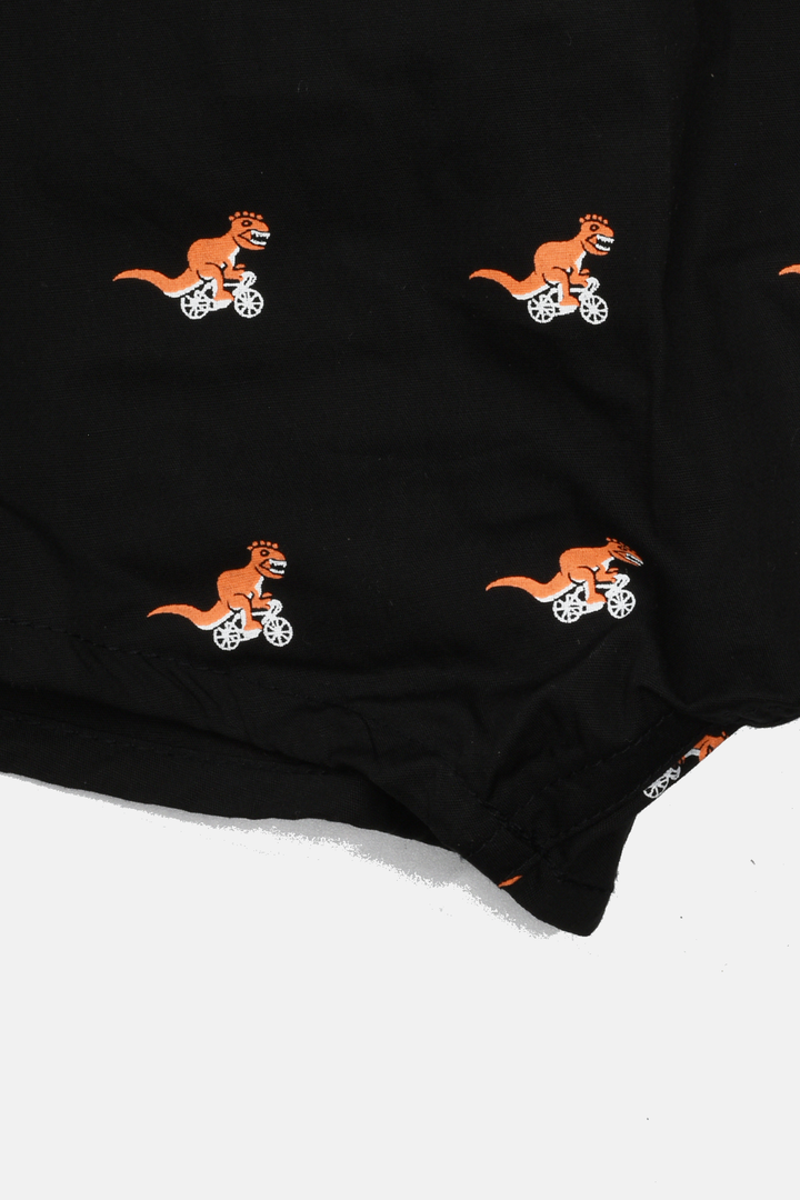 T-Rex on a Bike Boxer Shorts: L