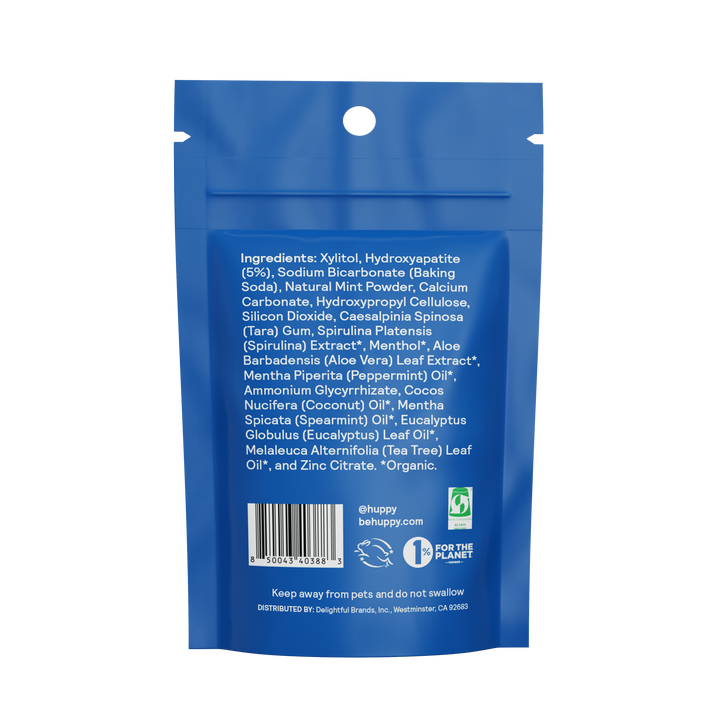 Fluoride-Free Mouthwash Tablets | Cool Mint | 8 ct Sample