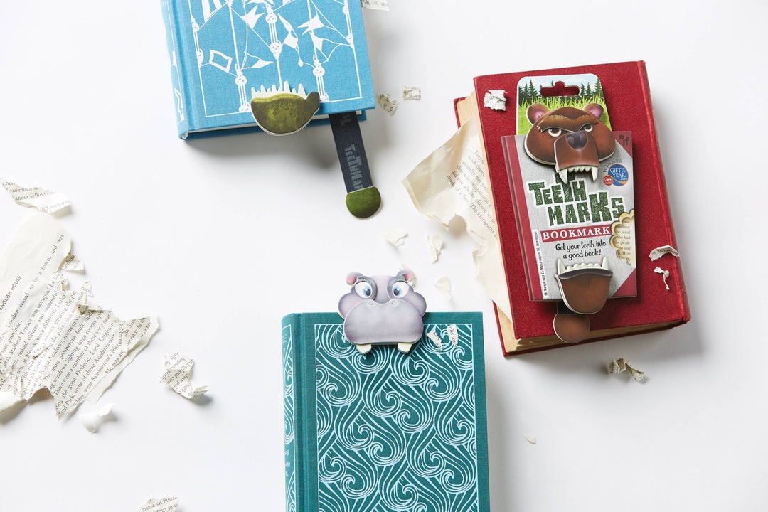 Teethmarks Bookmark: Hippo