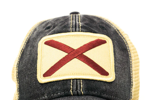 Alabama Flag Patch Trucker Hat