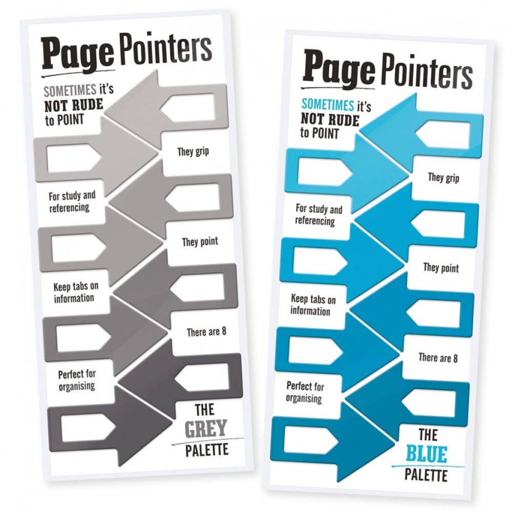 Page Pointers Page Markers: Blue