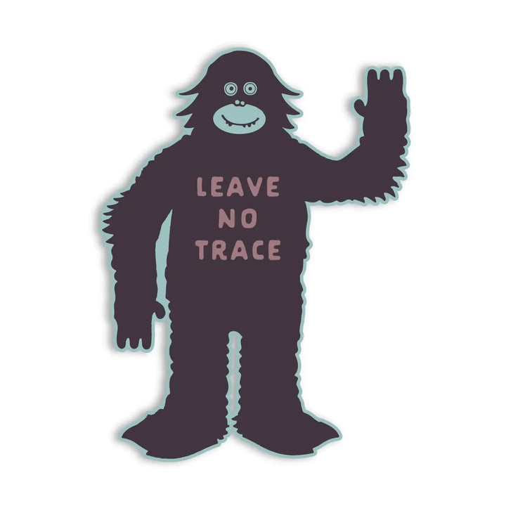 Leave No Trace Sasquatch Sticker