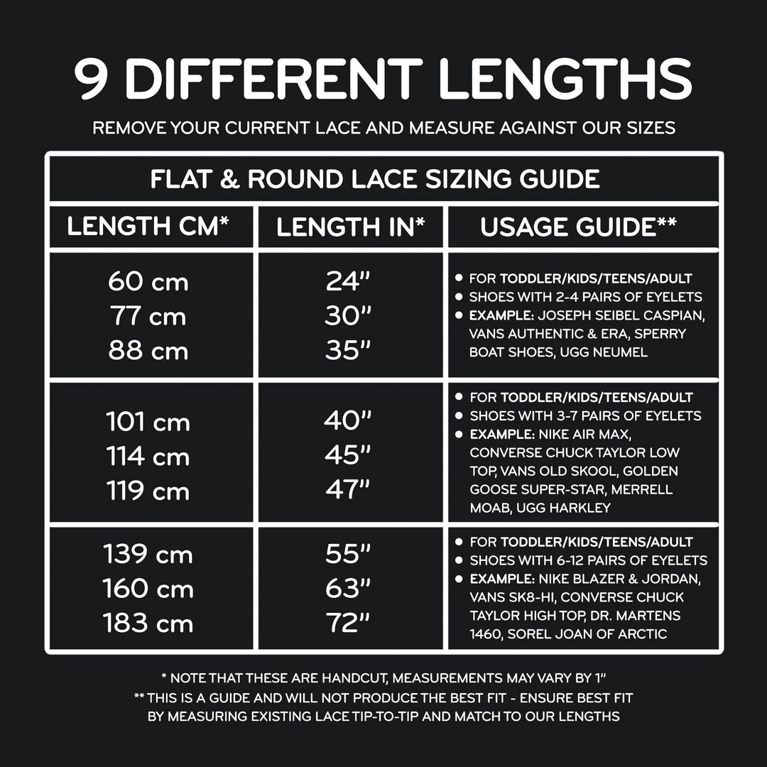 Round Elastic Stretch Shoe Laces: Black / 63 in