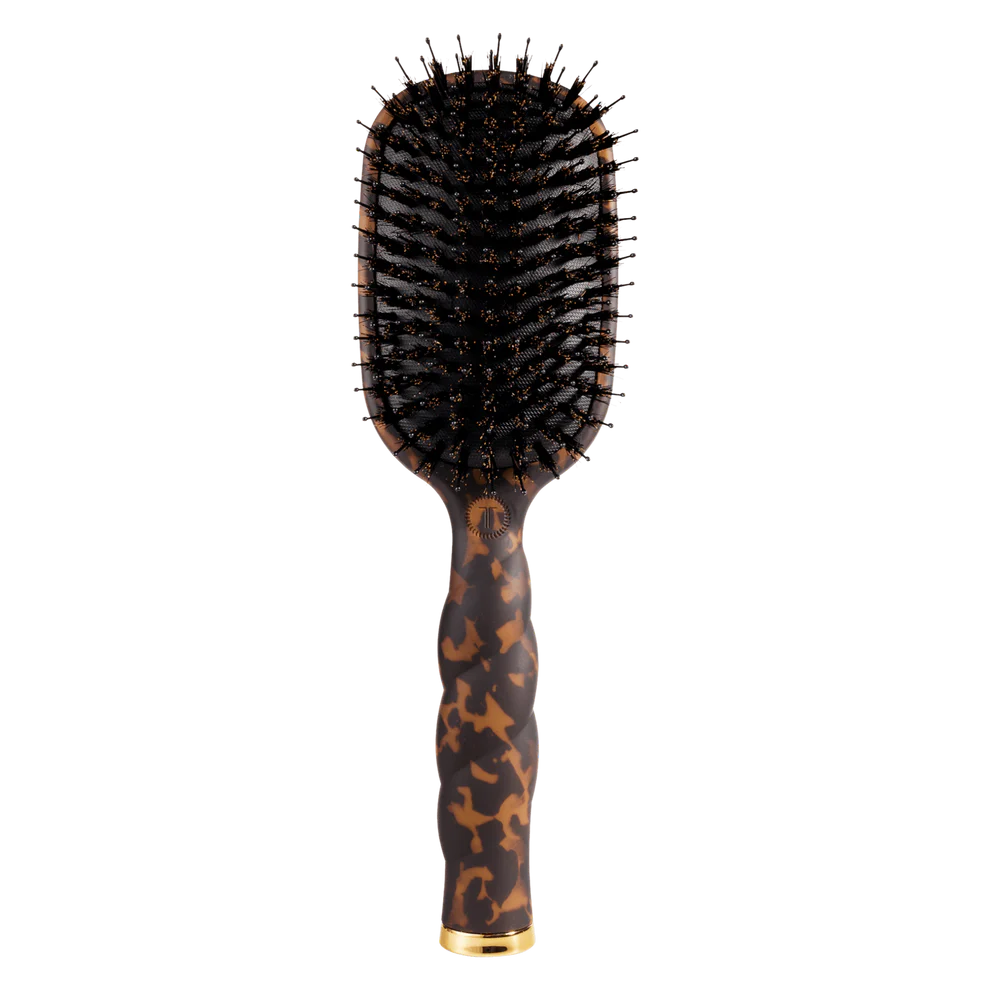 Boar Bristle Hair Brush | Full Size | Tortoise