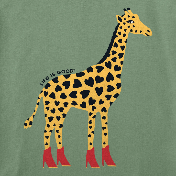 W's S/S Crusher Boxy Tee Giraffe In Boots