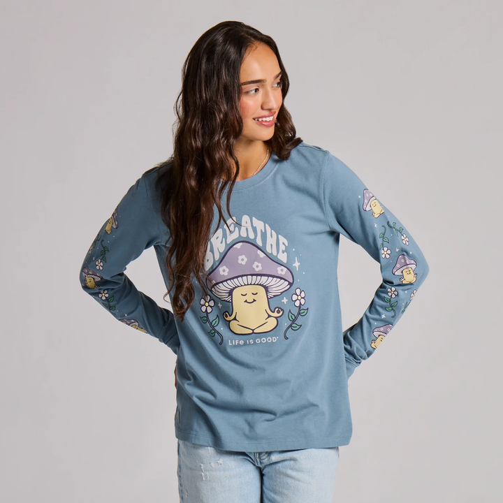 W's L/S Crusher Tee Peaceful Breathe