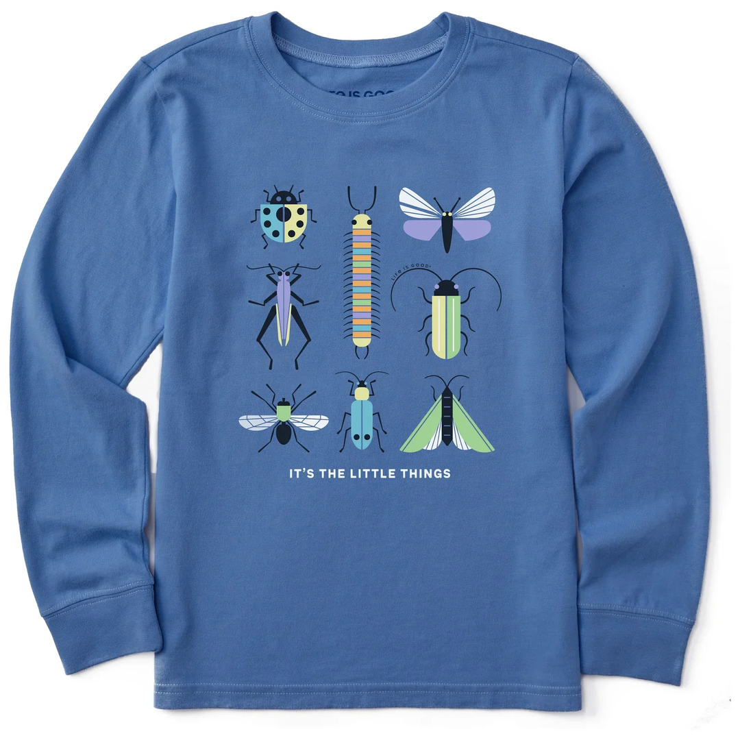 K's L/S Crusher Tee It's the Little Things Bugs