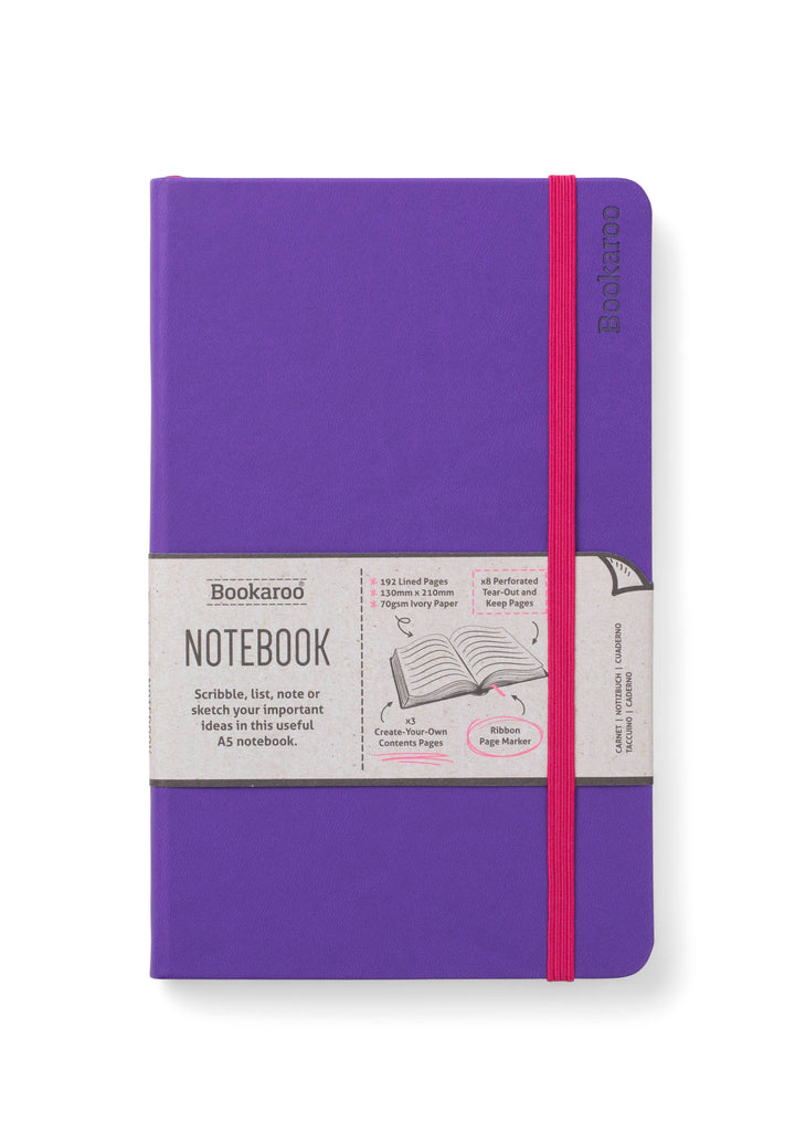 Bookaroo A5 Notebook: Gold
