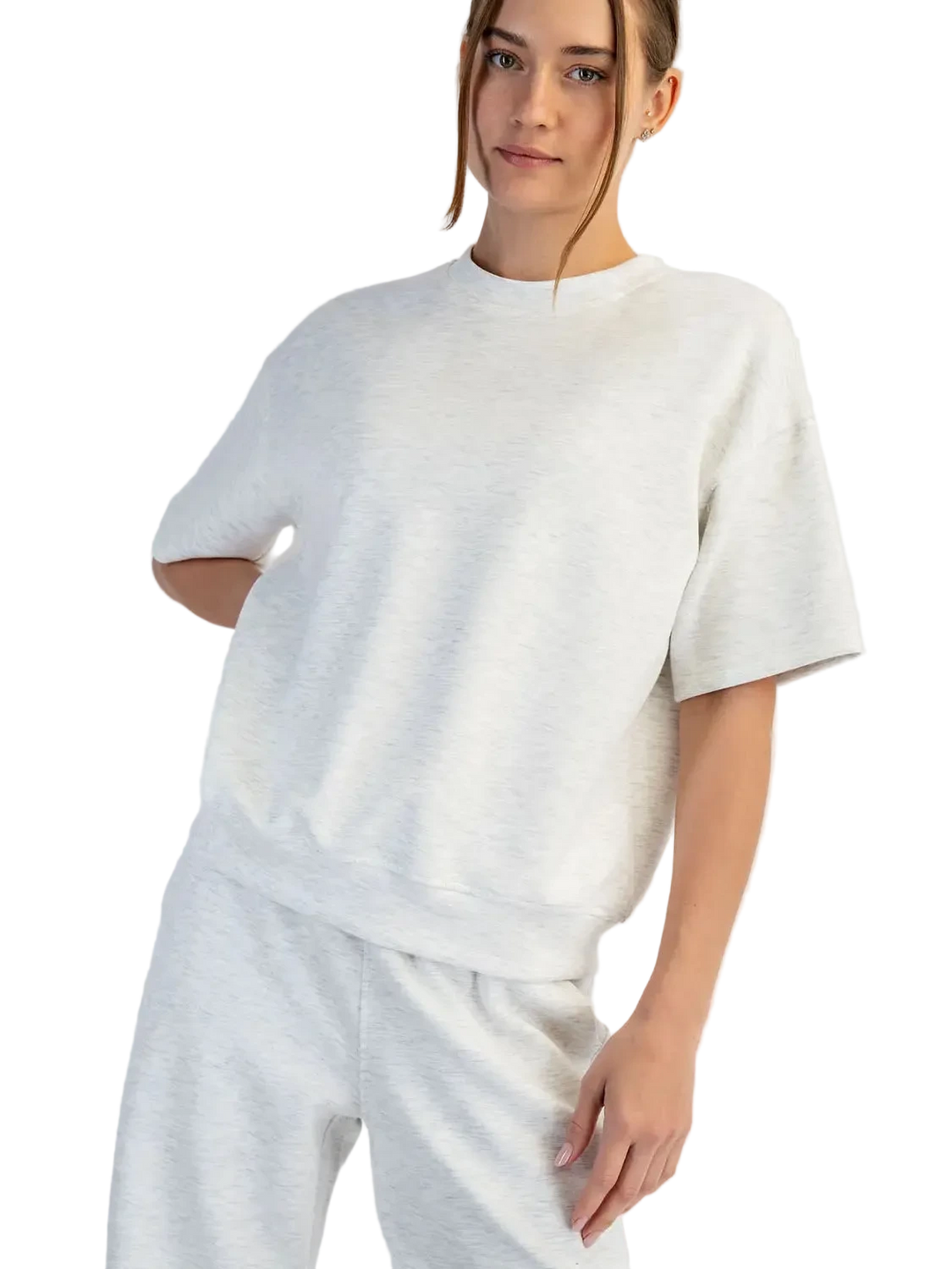 W's Modal Scuba Short Sleeve Top