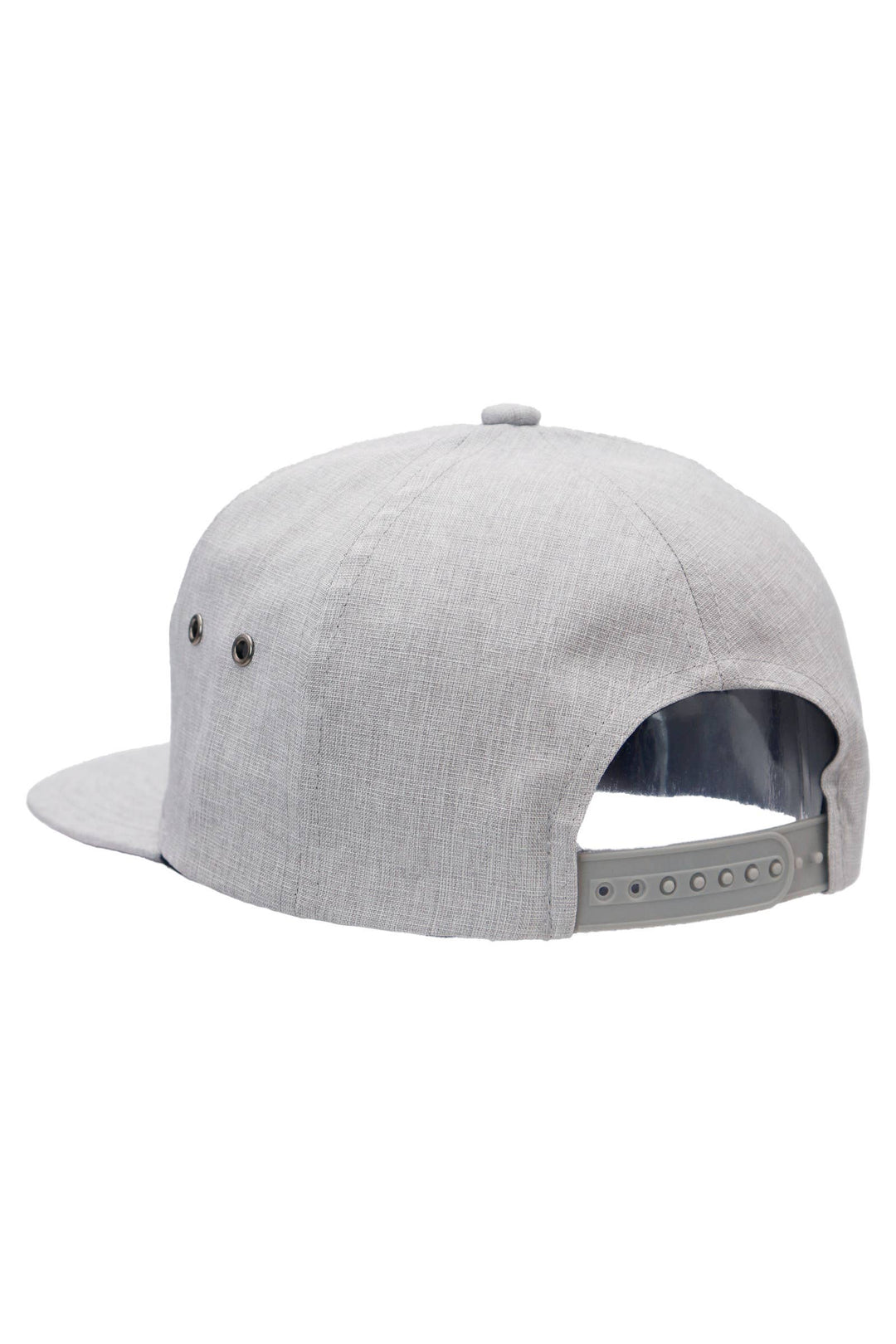 Rooster El Gallo 7 Panel Woven Twill Snapback: WARM GRAY / ONE SIZE