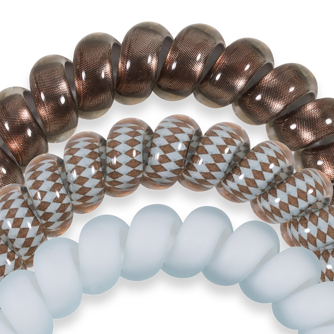 Spiral Hair Coils | Large | Truly Taupe Hair Ties