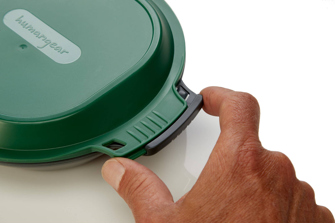 GoKit - Utensil and Plate Mess Kit Set: Blue / Light