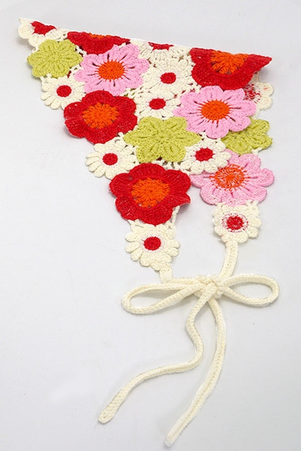 Sweet Crochet Headscarf Assorted
