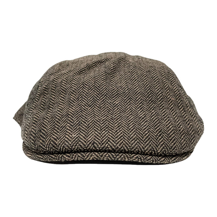 Newsboy Flat Cap - Style Mikey: Brown / XS/S