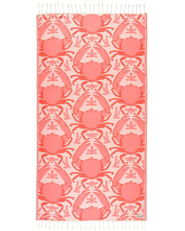 Crabby Beach Towel, REG.