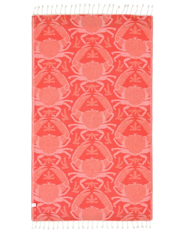 Crabby Beach Towel, REG.