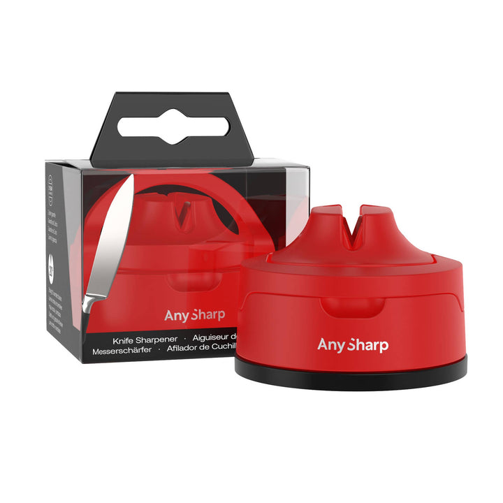 AnySharp Knife Sharpener EVO Red