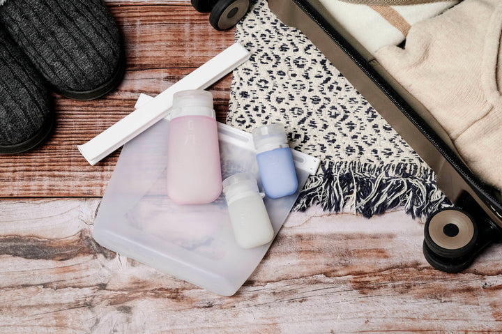 GoToob Mini 3-Pack - Refillable Silicone Travel Bottles
