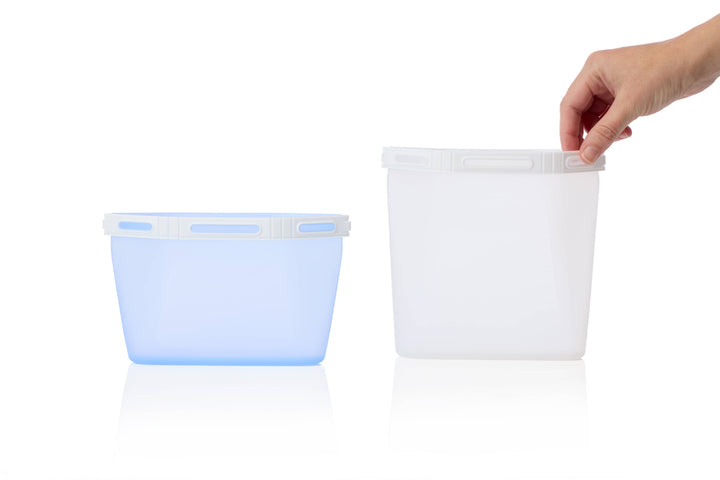 Humangear GoPouch - Reusable Silicone Bag: Blue / Medium