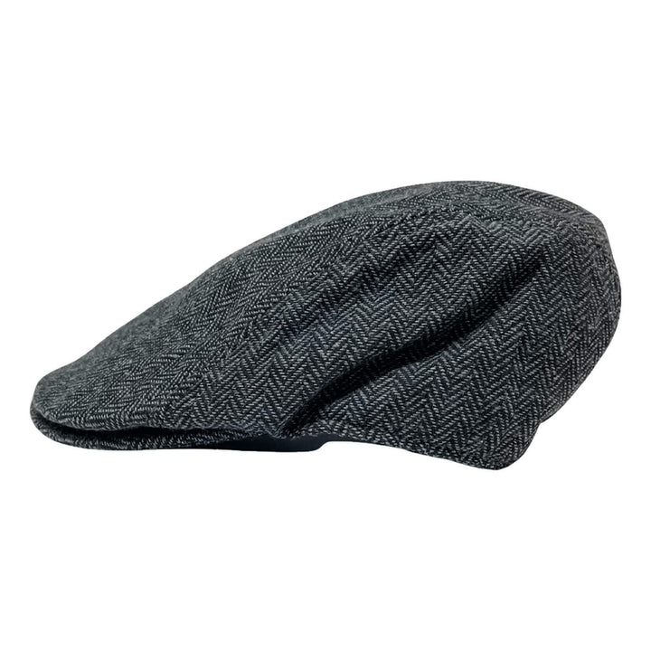 Newsboy Flat Cap - Style Mikey: Brown / XS/S