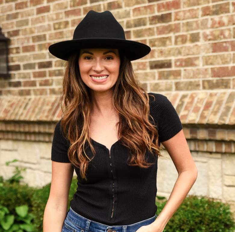 Wool Felt Open Road Fedora Hat - Style Dead End: Black / XL