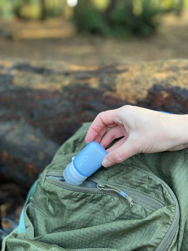 GoToob Mini 3-Pack - Refillable Silicone Travel Bottles