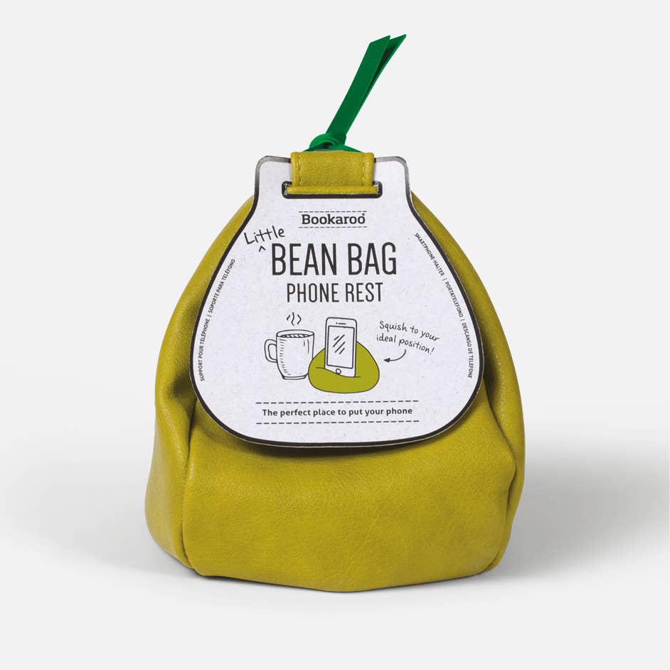 Little Bean Bag Phone Rest: Chartreuse