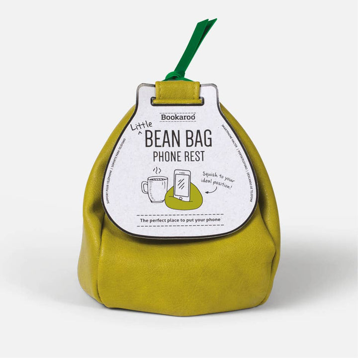 Little Bean Bag Phone Rest: Chartreuse