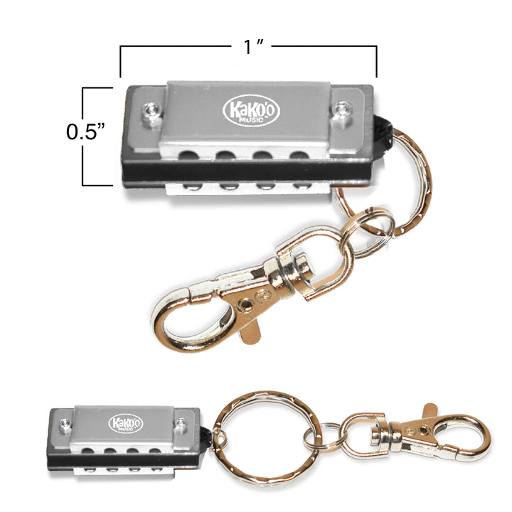 Mini Keychain Harmonica